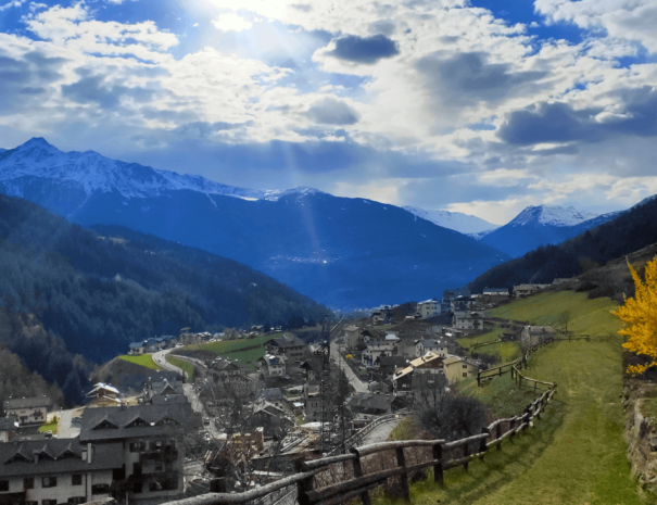 Spazio verde esterno alla struttura ideale per trascorrere momenti ludici e di svago all'aria aperta.